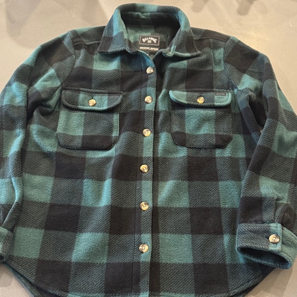 Billabong Tops - Billabong adventure division Plaid Fleece